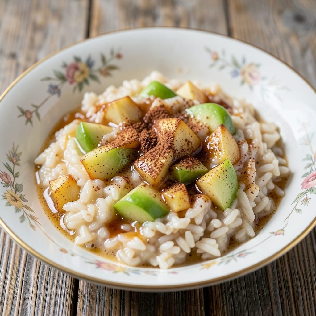 Apple Rice Pudding Recipe: Warm Spiced Vanilla-Apple Harmony