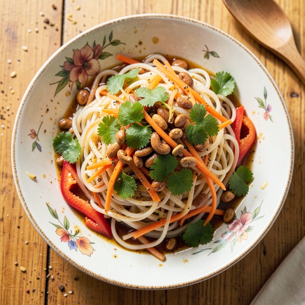 Asian Rice Noodle Salad Recipe: Vietnamese-Inspired Crunch and Zing