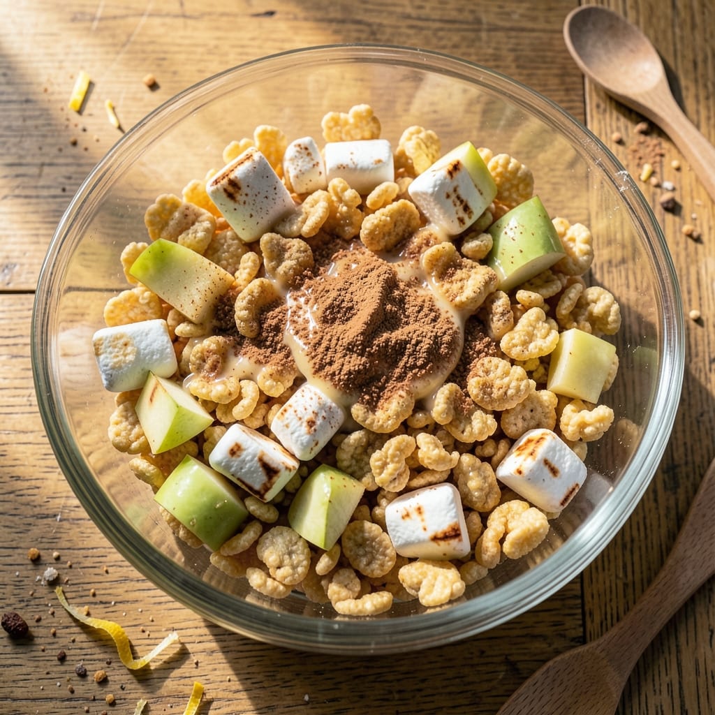 Apple Rice Krispies Treats Recipe: Buttery Crunch and Melty Marshmallow Magic