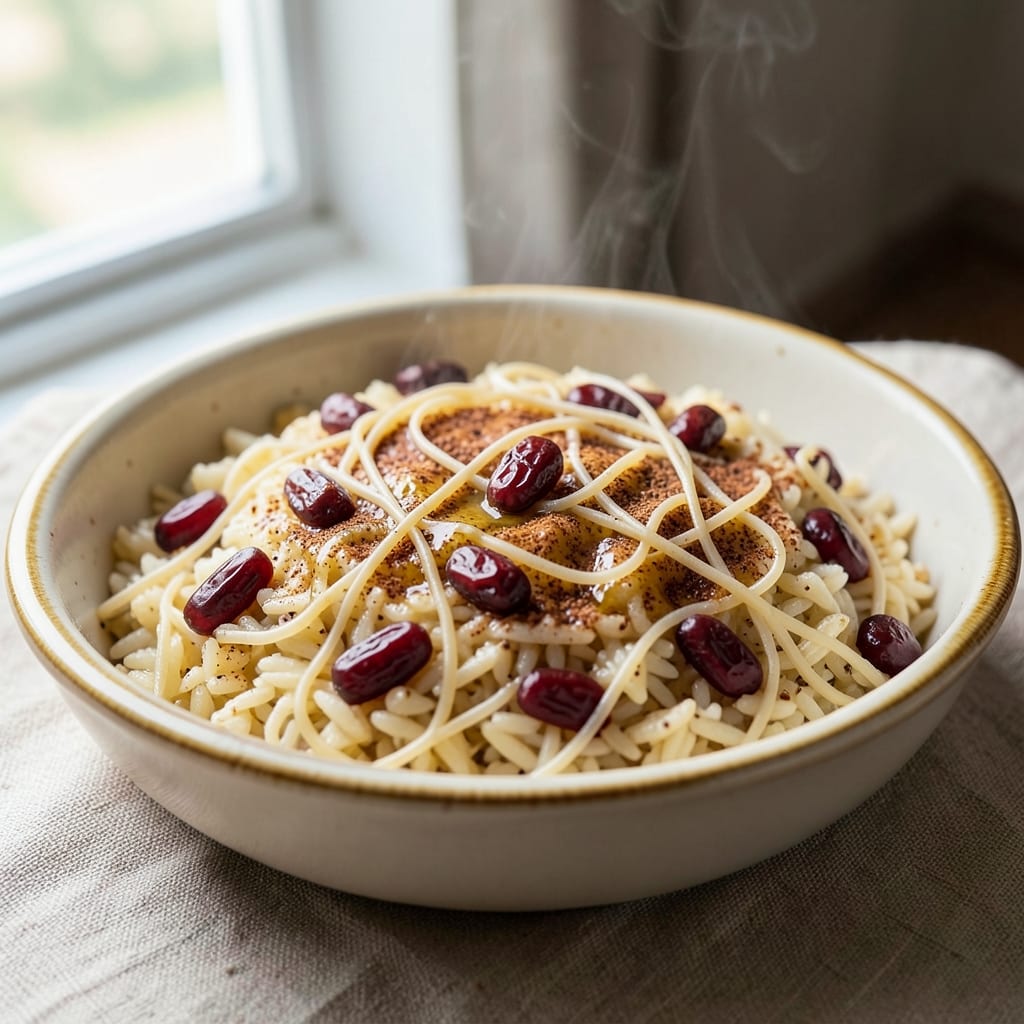 Armenian Rice Pilaf With Vermicelli Recipe: Toasted Barberry and Saffron Crunch Fusion