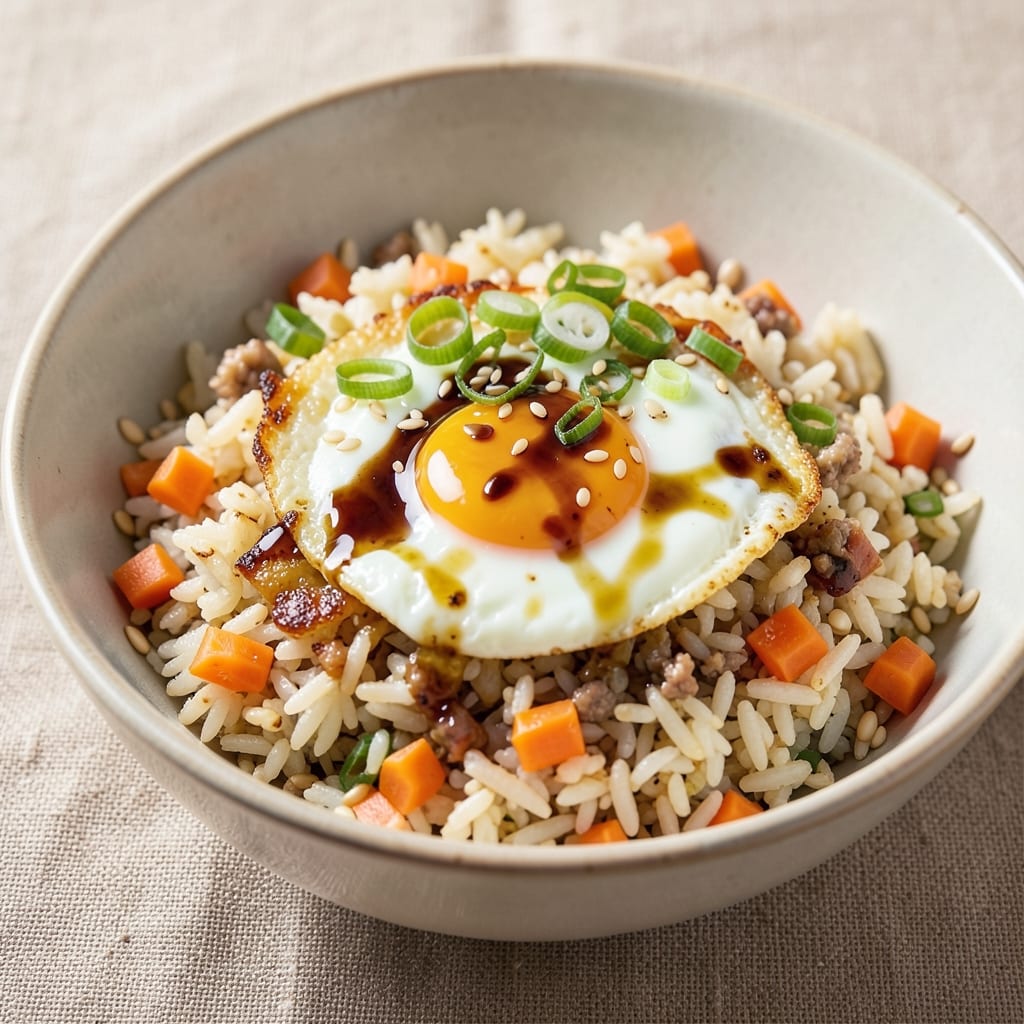 Air Fryer Egg Fried Rice Recipe: Crispy Edges and Fluffy Eggs in 20 Minutes