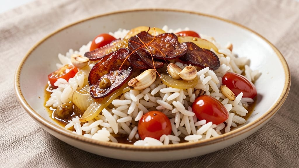 Canned Spanish Rice Recipe: Smoky Saffron and Chorizo Flavor Boost
