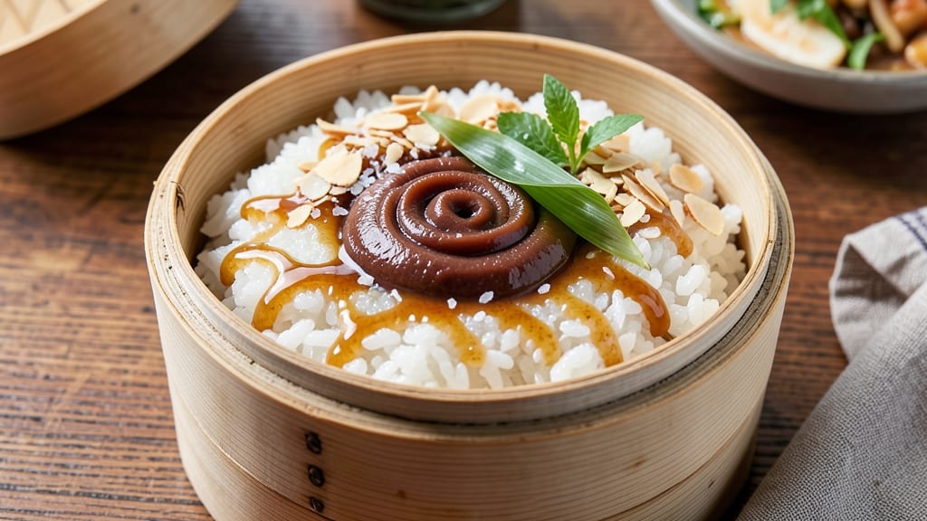 Chinese Sweet Sticky Rice Recipe: Mochi-Soft Texture with Coconut Milk Glaze