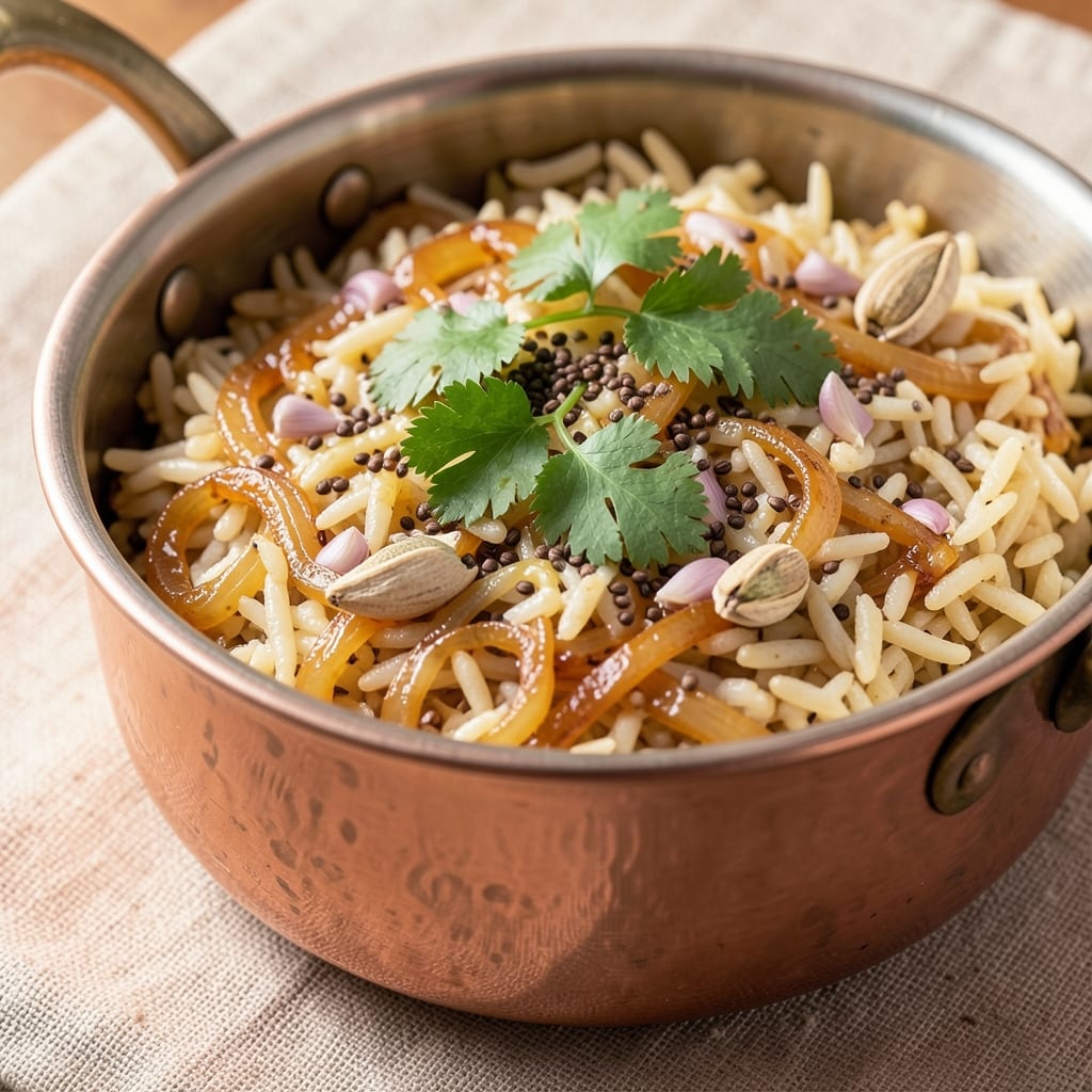 Arabian Rice Recipe: Toasted Spice and Saffron-Infused Fragrance
