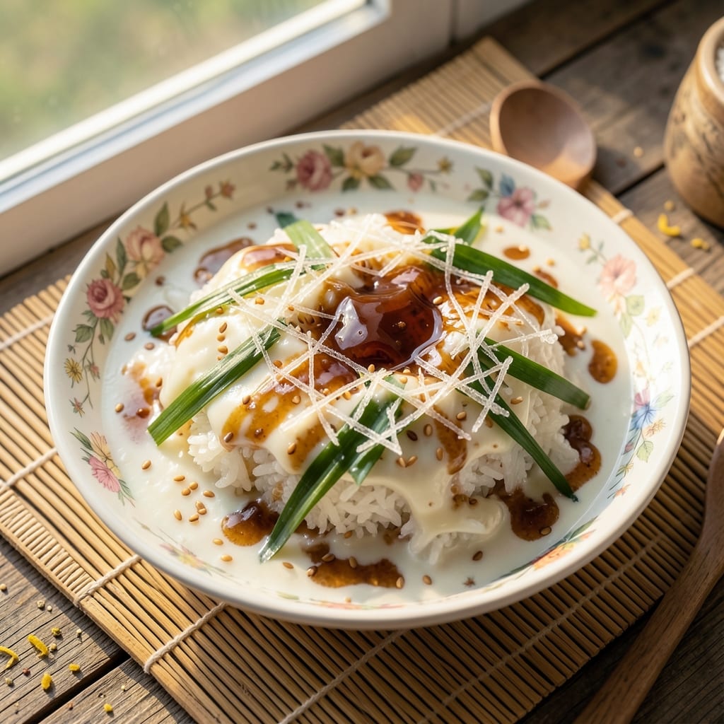 Asian Sticky Rice Dessert Recipe: Coconut-Kissed Sweetness With Toasted Pandan Crunch