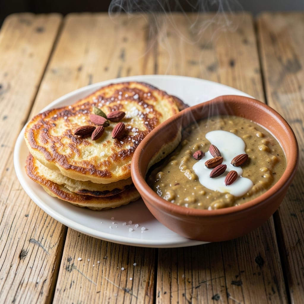 Appam Recipe With Cooked Rice: Fluffy Lacy Coconut Cakes Over Spiced Rice