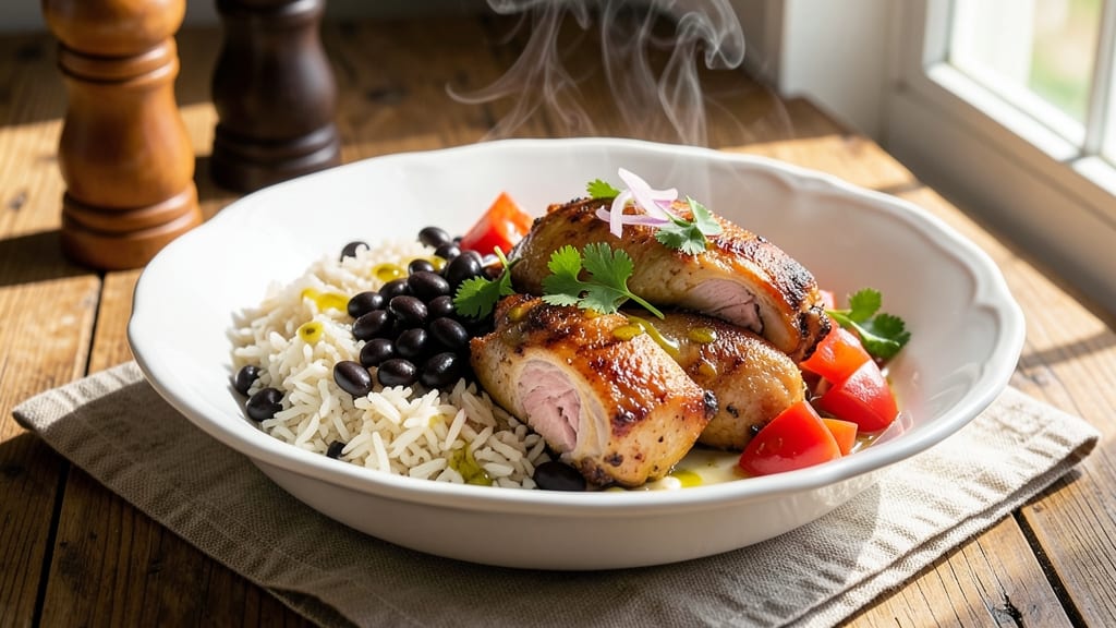 Chicken, Rice, Beans, and Vegetables Recipe: One-Pot Protein-Packed Harmony