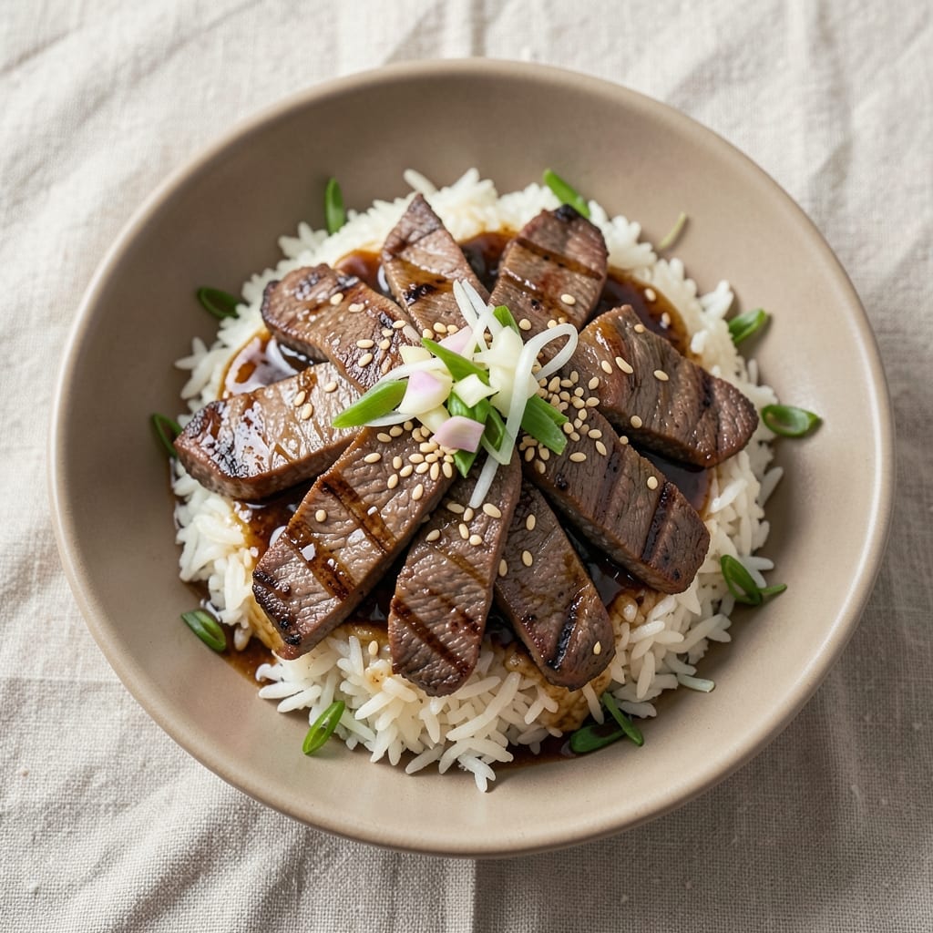 Asian Steak and Rice Recipe: Wok-Seared Flavor with Fragrant Jasmine Rice