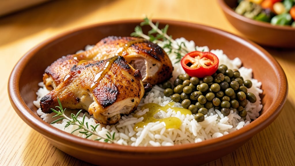 Caribbean Chicken, Rice, and Peas Recipe: Jerk-Spiced One-Pot Tradition