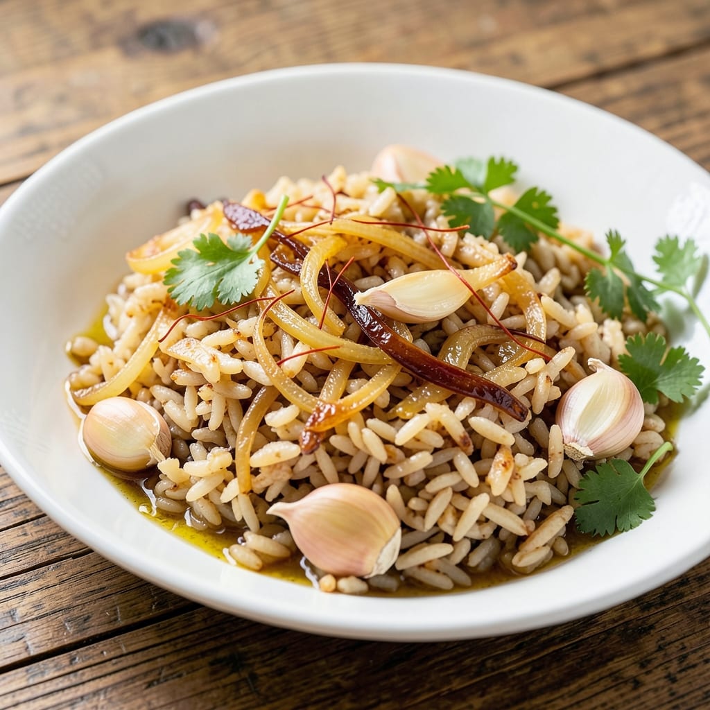 Aaron Sanchez's Rice Recipe: Saffron-Infused Crisp-Topped One-Pot Masterpiece
