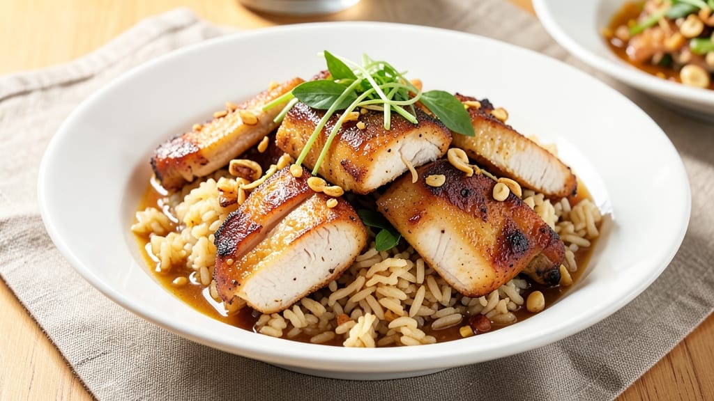 Chicken and Chicken-Flavored Rice Recipe: One-Pan Protein-Packed Feast With Fragrant Spices