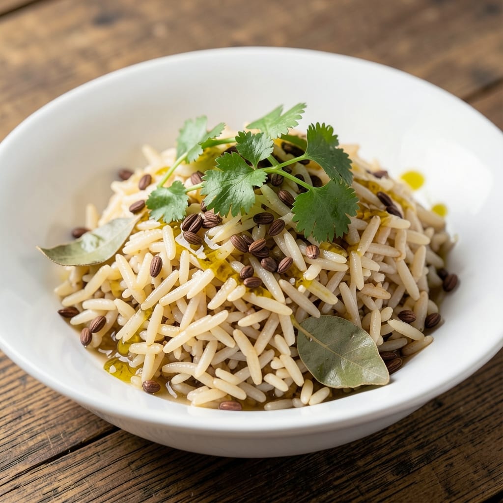 Asian Basmati Rice Recipe: Fragrant Cumin and Bay Leaf Infusion