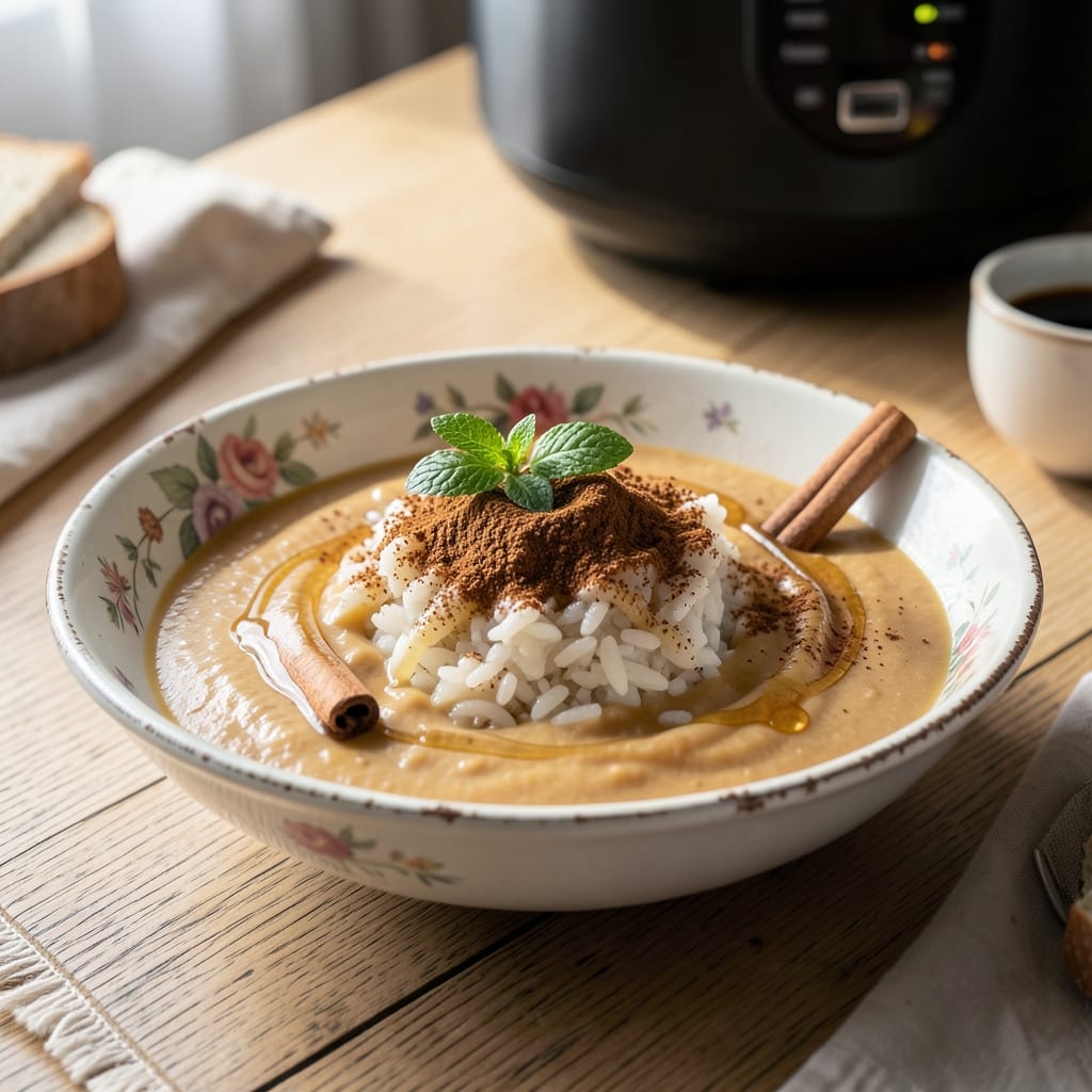 Arroz Con Leche Recipe in Rice Cooker: Vanilla-Cinnamon Creamy Dream
