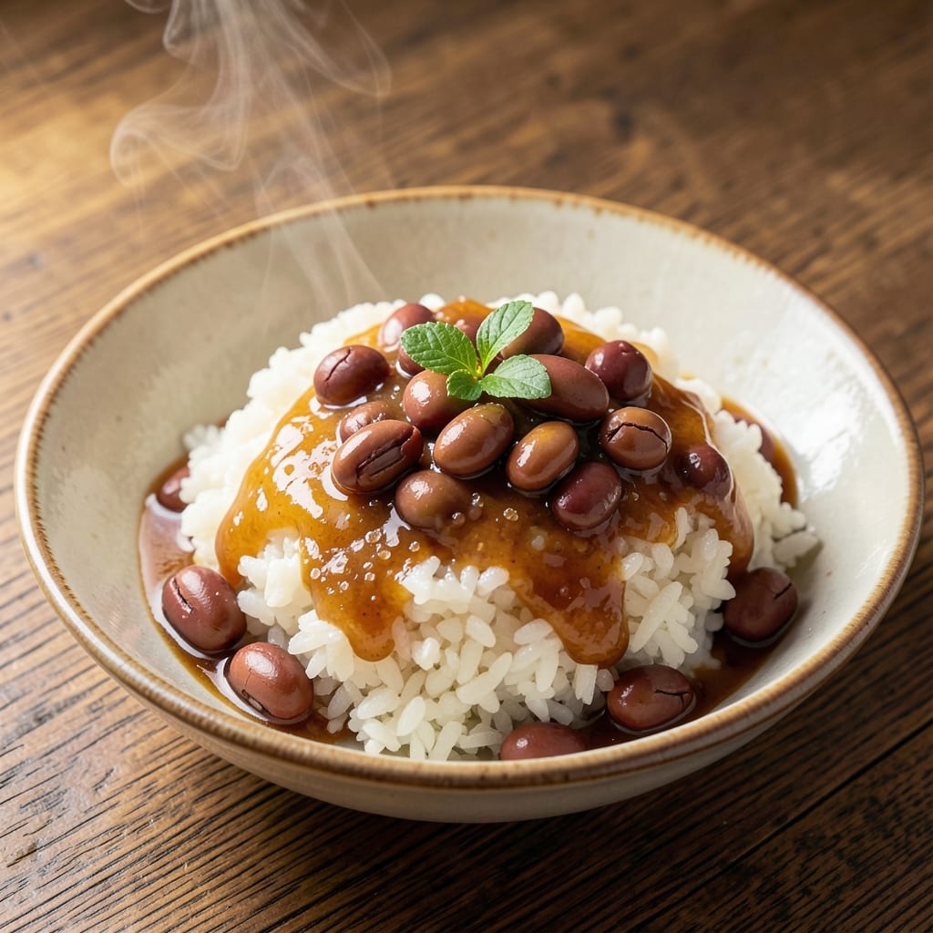 Adzuki Beans and Rice Recipe: Sweet-Savory Japanese-Style One-Bowl Meal