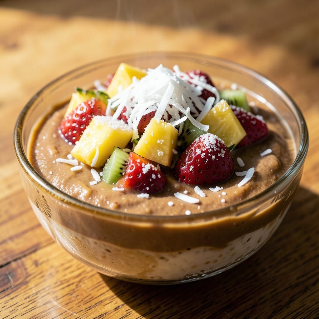 Ambrosia Rice Pudding Recipe: Vanilla-Soaked Layers with Toasted Coconut Crunch