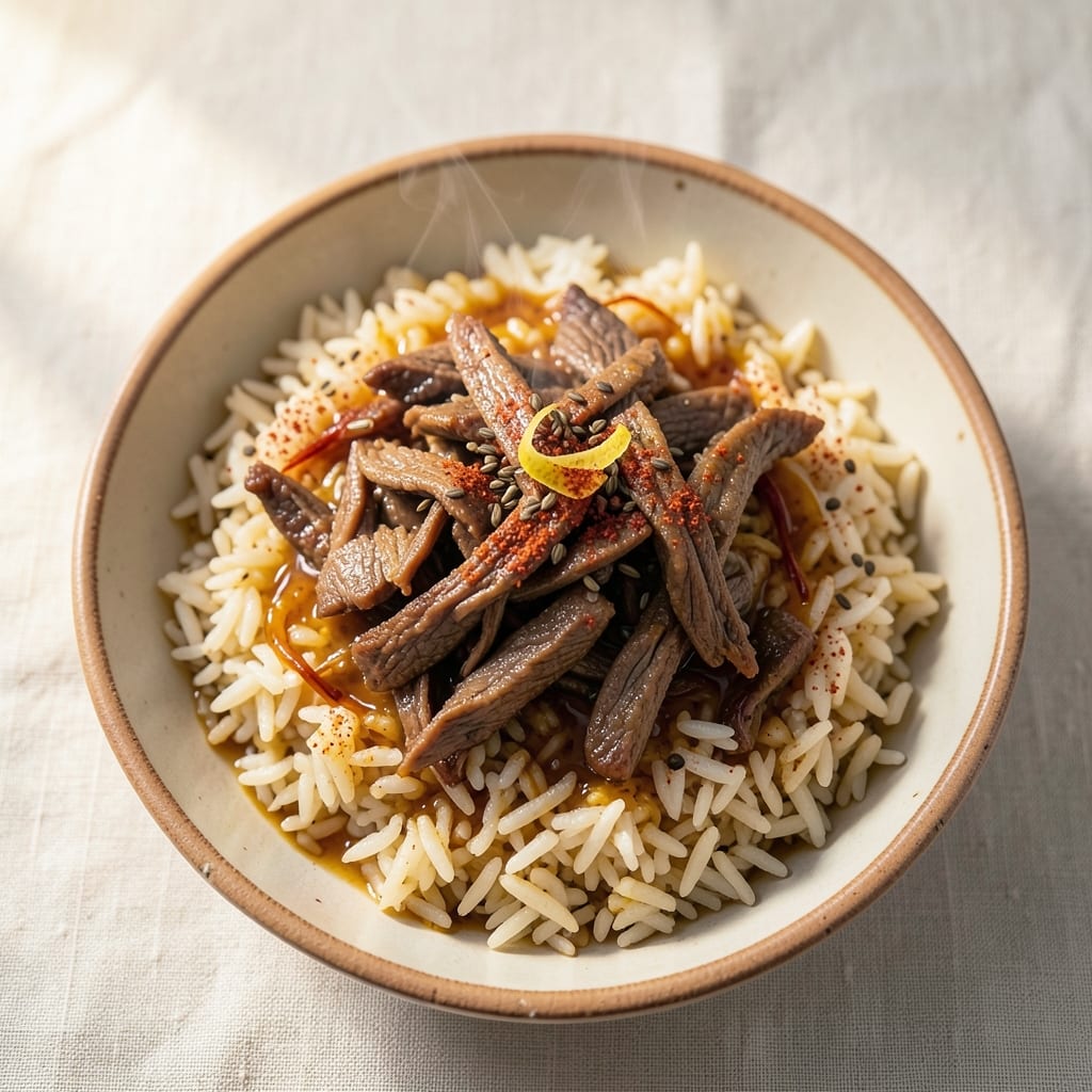 Argentina Rice Recipe: Saffron-Kissed Comfort with Beefy Depth