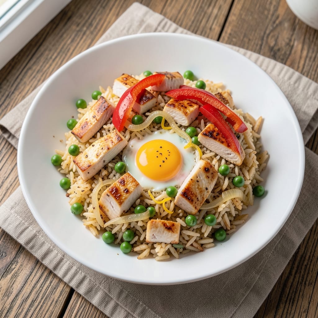 1 Cup Fried Rice Recipe: Eggy Richness and Wok-Tossed Crunch in 15