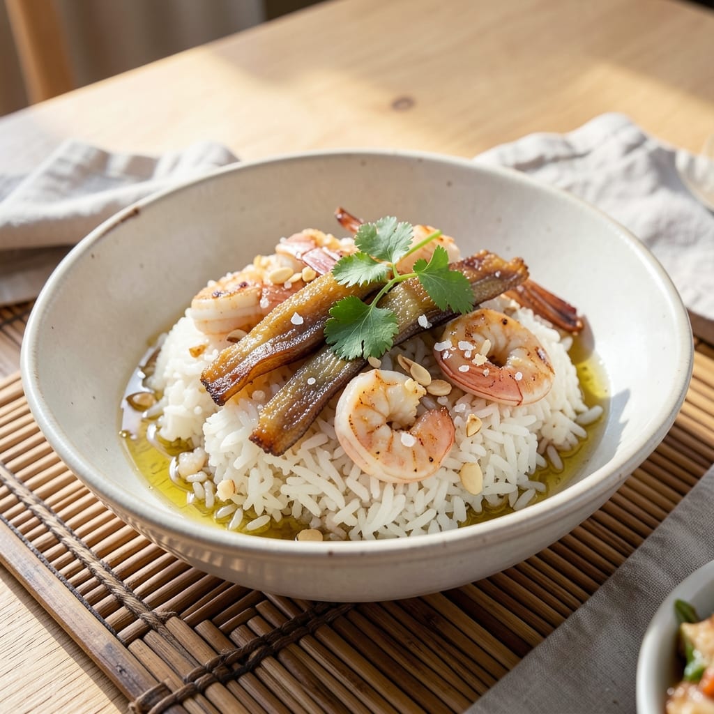 Anchovy Rice Recipe: Umami-Packed One-Pot with Toasted Garlic Crunch