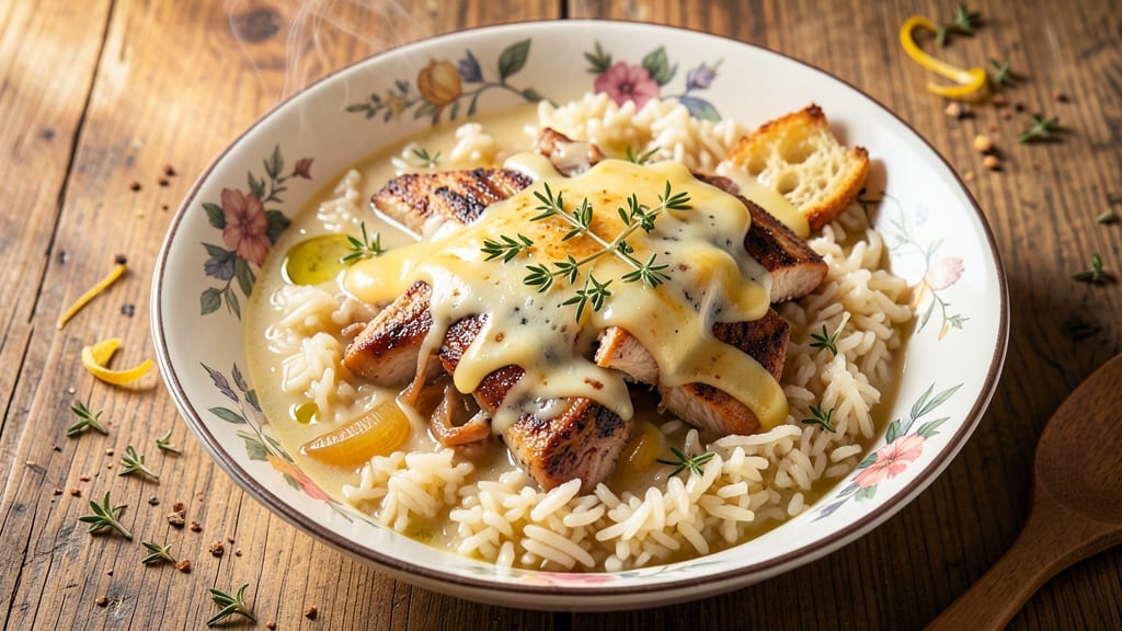 Cheesy Chicken and Rice Soup Recipe: Velvety Broth With Melty Cheese and Fluffy Grains