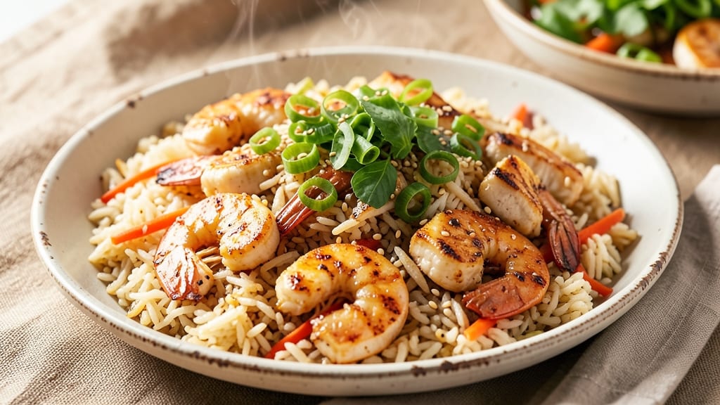Bulk Fried Rice Recipe: Wok-Tossed Protein-Packed Feast for Crowds
