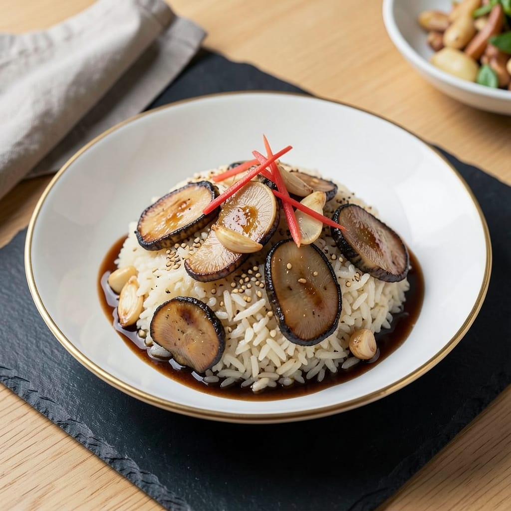 Abalone Rice Recipe: Buttery Sear and Fragrant Jasmine Blend