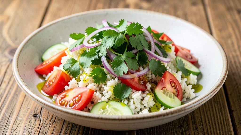 Cauliflower Rice Tabbouleh Recipe: Herb-Packed Freshness Without the Bulk