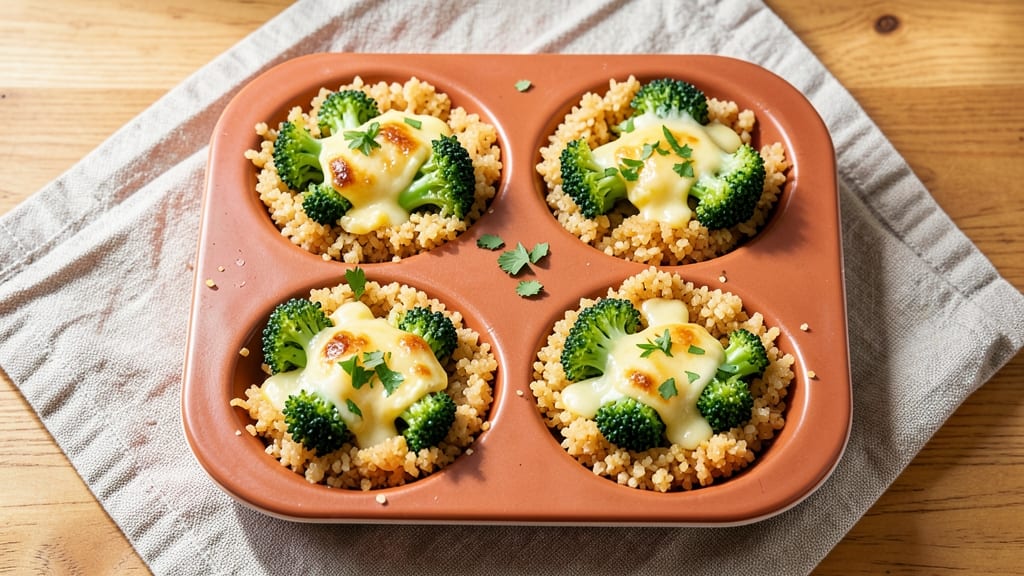 Broccoli Rice Cups Recipe: Crispy-Topped Bites for Meal Prep Magic