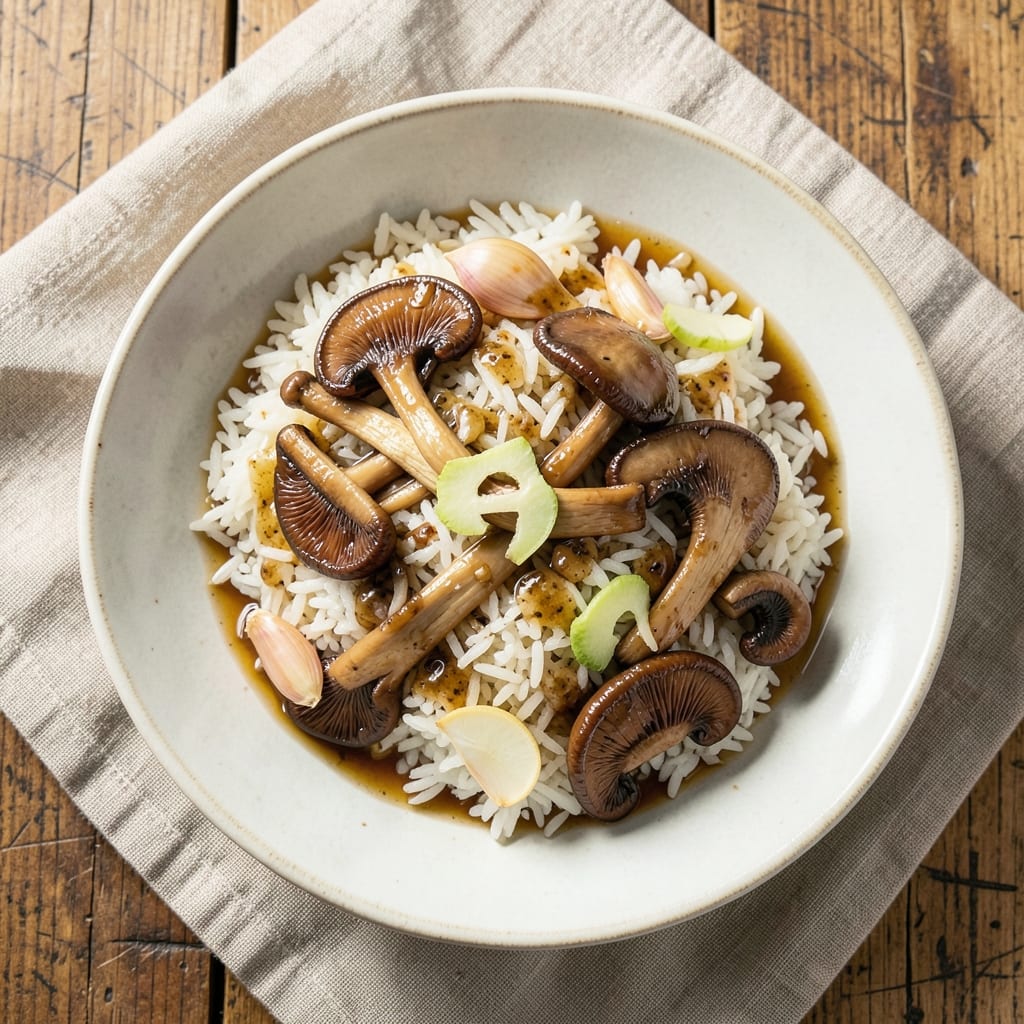Asian Mushroom Rice Recipe: Umami-Packed Wok-Fried Fragrance