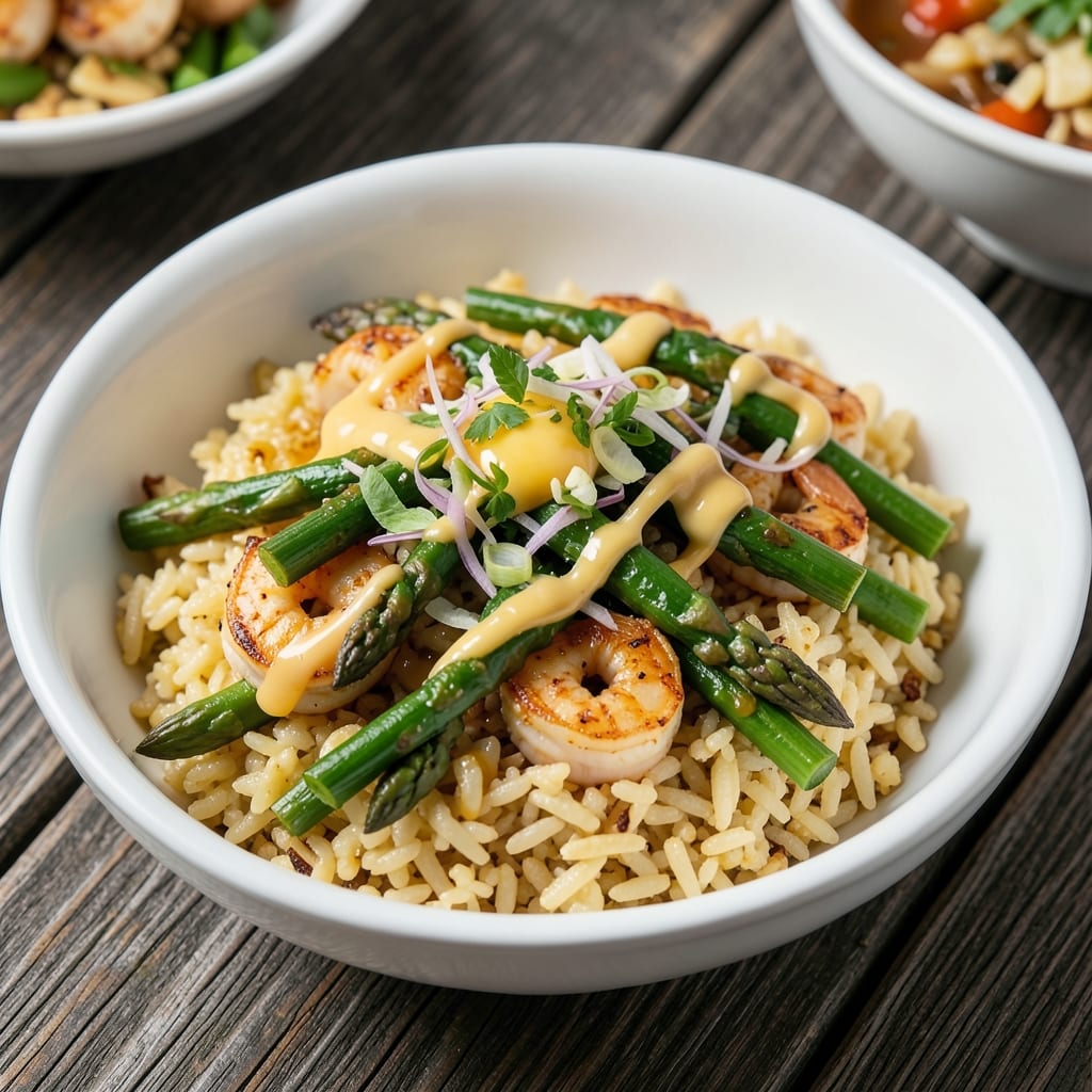 Asparagus Fried Rice Recipe: Bright Green Bites with Crispy Edges
