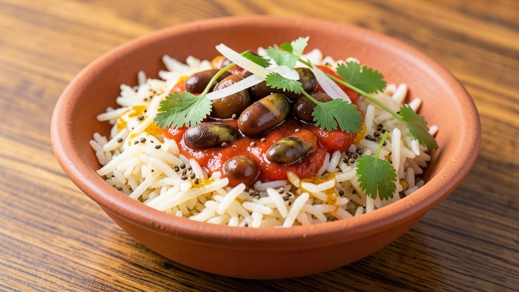 Butter Beans and Rice Recipe: Indian-Spiced One-Pot Harmony